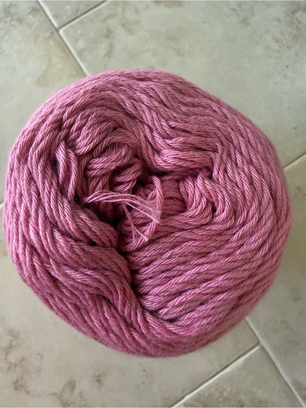 Scheepjes Whirlette Soft Pink Cotton/Acrylic Blend Yarn Rose - Picture 6 of 8